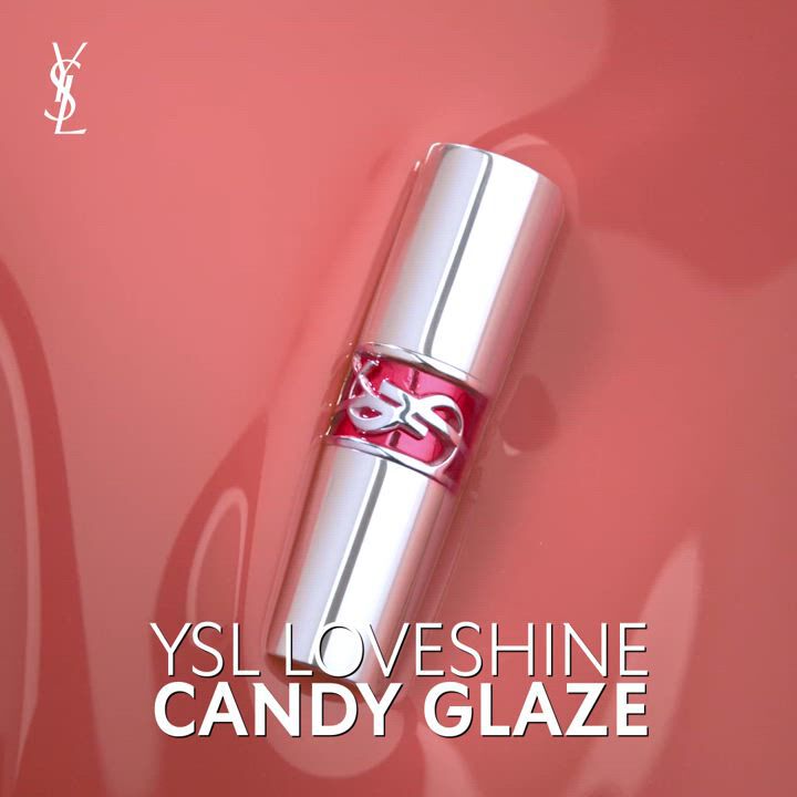 Candy Glaze Lip Gloss Stick Glassy Shine Lip Balm YSL Beauty